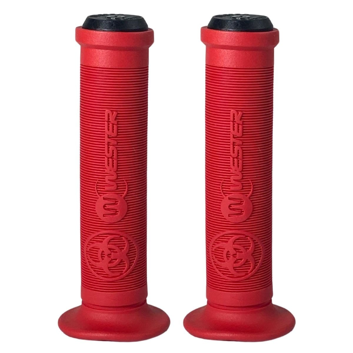 Manopla Bike Wester Pro W Borracha 140mm Ponteiro