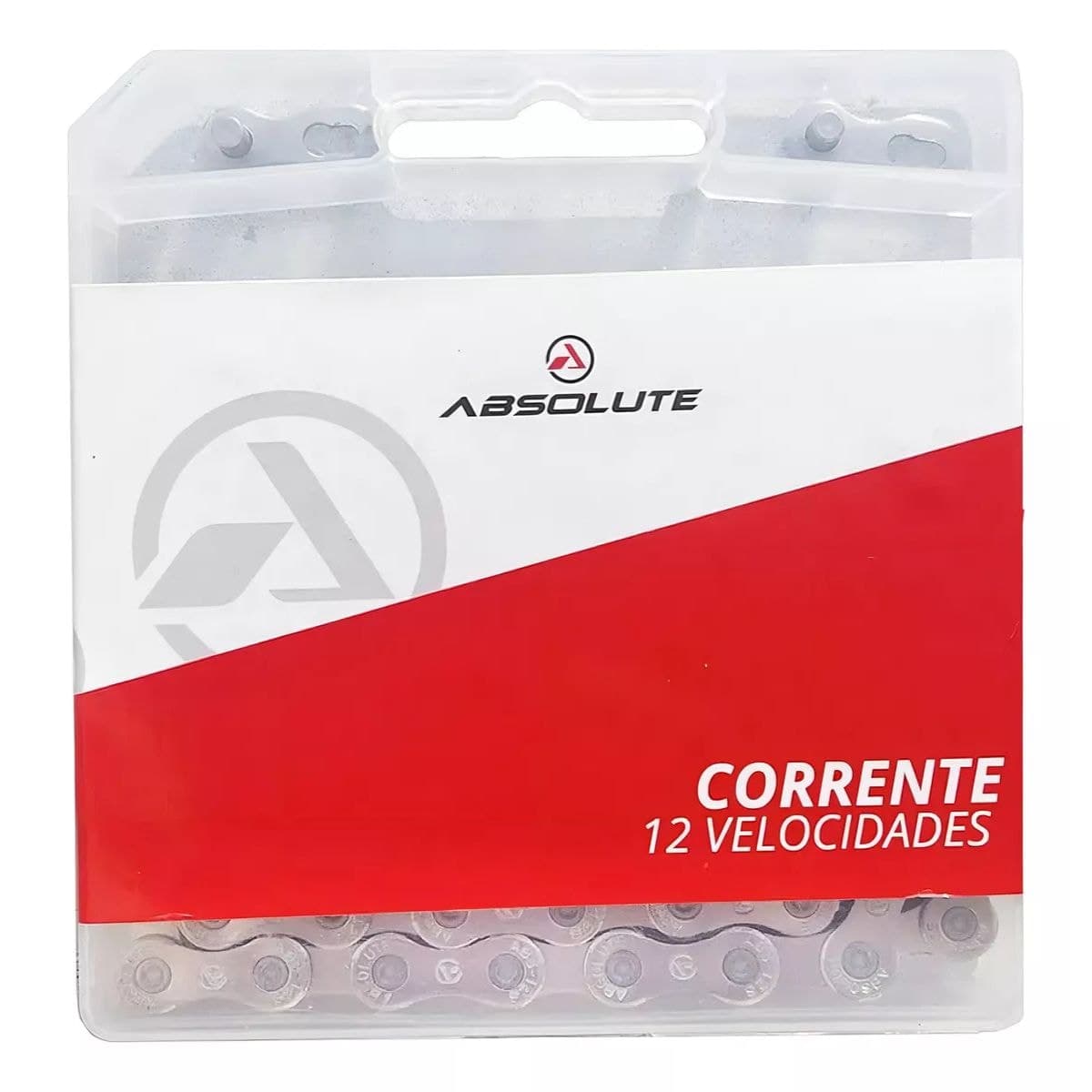 Corrente Fina Absolute 126 Elos Prata 12 Velocidades