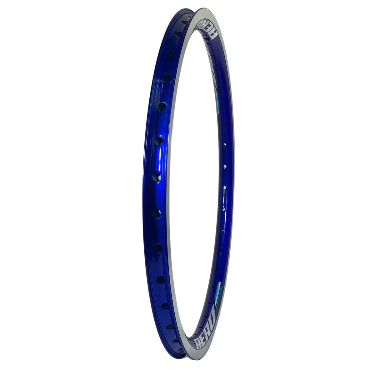 Aro 20 Alumínio Aero Arosul Race Azul Branco CNC 36 Furos