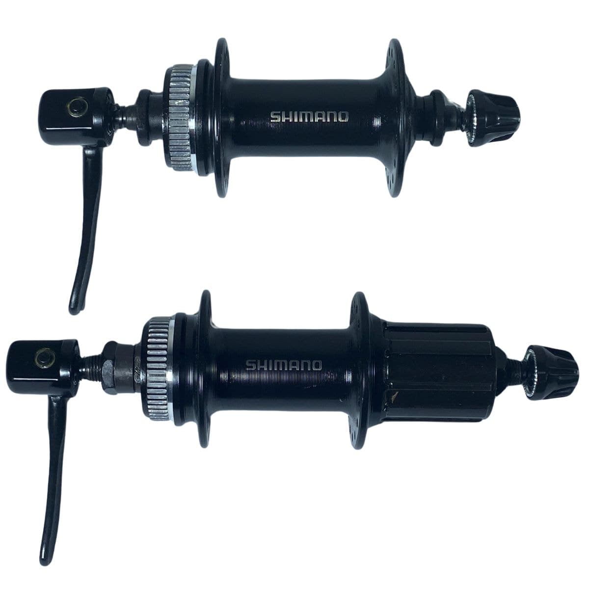 Cubo Alumínio Shimano QC300 Cassete 32 Furos Preto