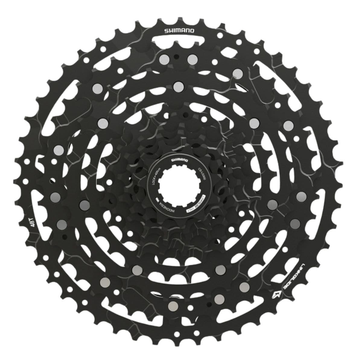 Cassete 10 Velocidade Shimano Cues LG300 Preto 11/48D