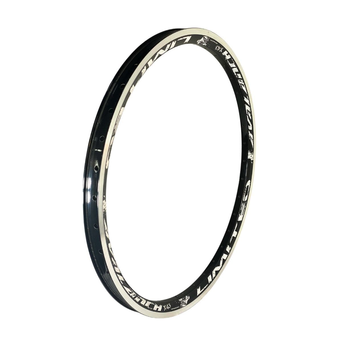 Aro 26 MTB Alumínio Aero Arosul Avalanche Preto Branco CNC 36 Furos