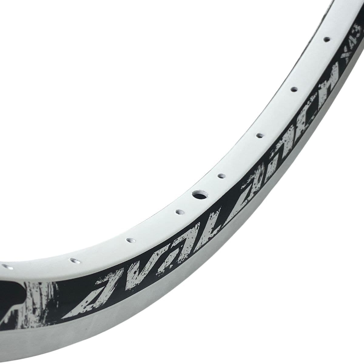 Aro 26 MTB Alumínio Aero Arosul Avalanche Branco Preto CNC 36 Furos
