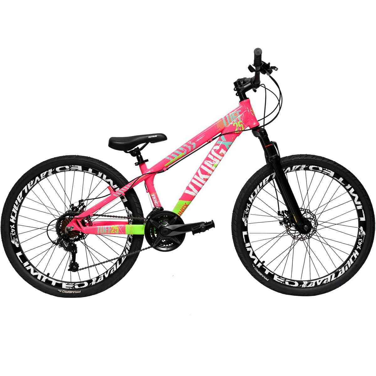 Bicicleta Aro 26 Viking Tuff X-25 Start 21 Velocidades