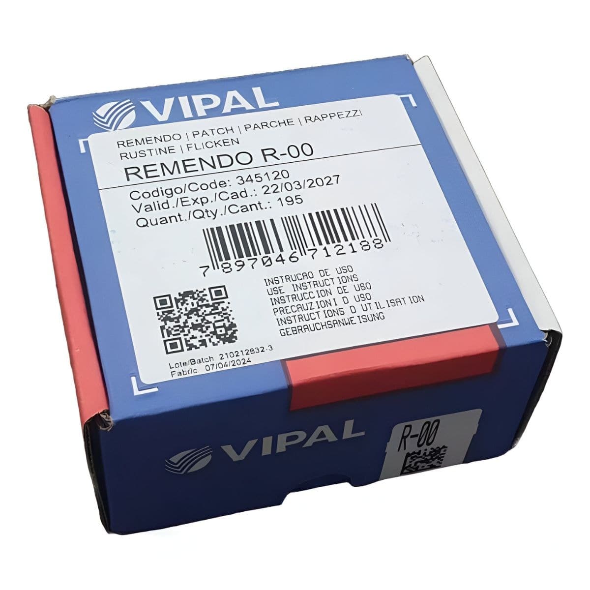 Remendo Estrela Vipal R-00 ( Caixa com 195 Unidades )