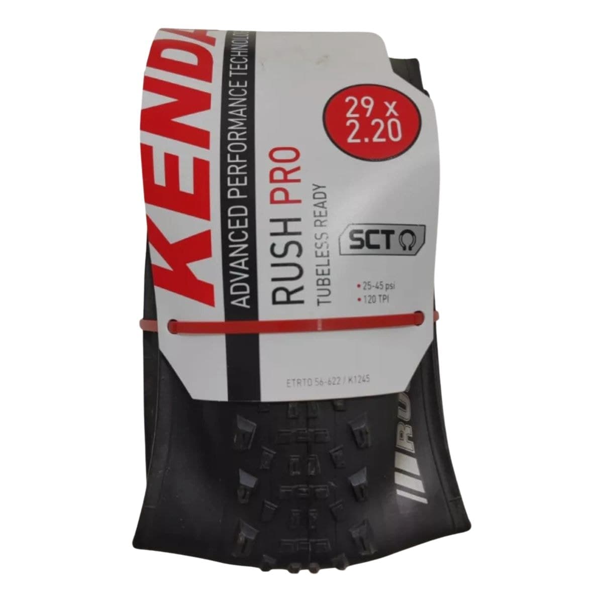 Pneu 29x2.20 Kenda Rush Pro SCT Kevlar Preto