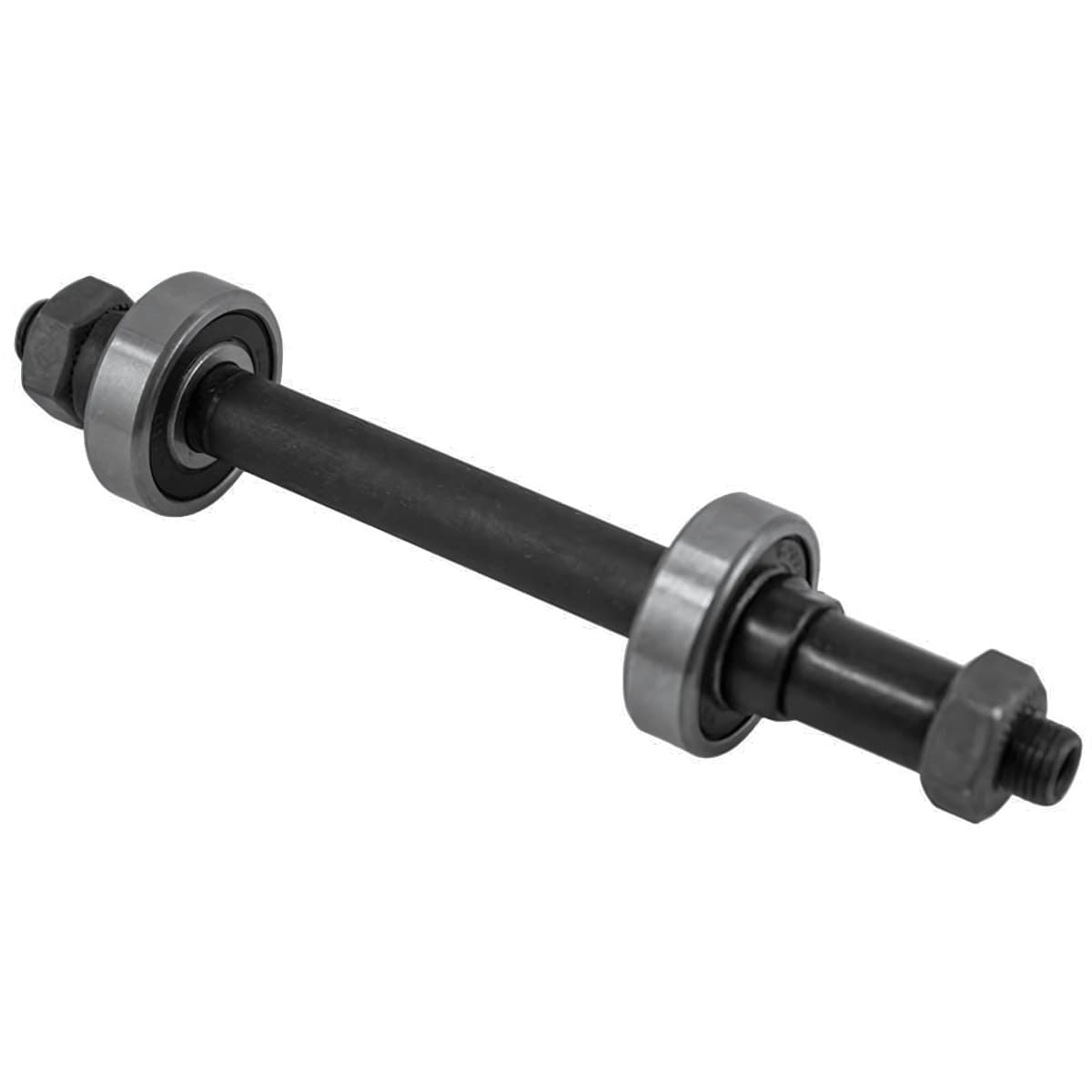Eixo Traseiro Furado Saiguan 145mm Aço Preto Grosso 3/8