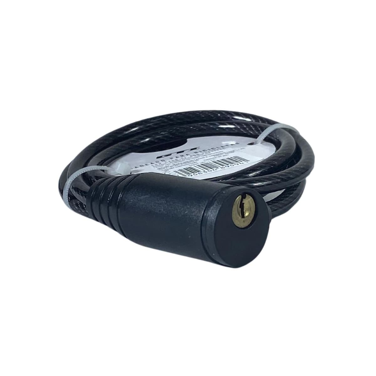 Cadeado de Bicicleta Espiral GTI Com Chave 6mm X 1M
