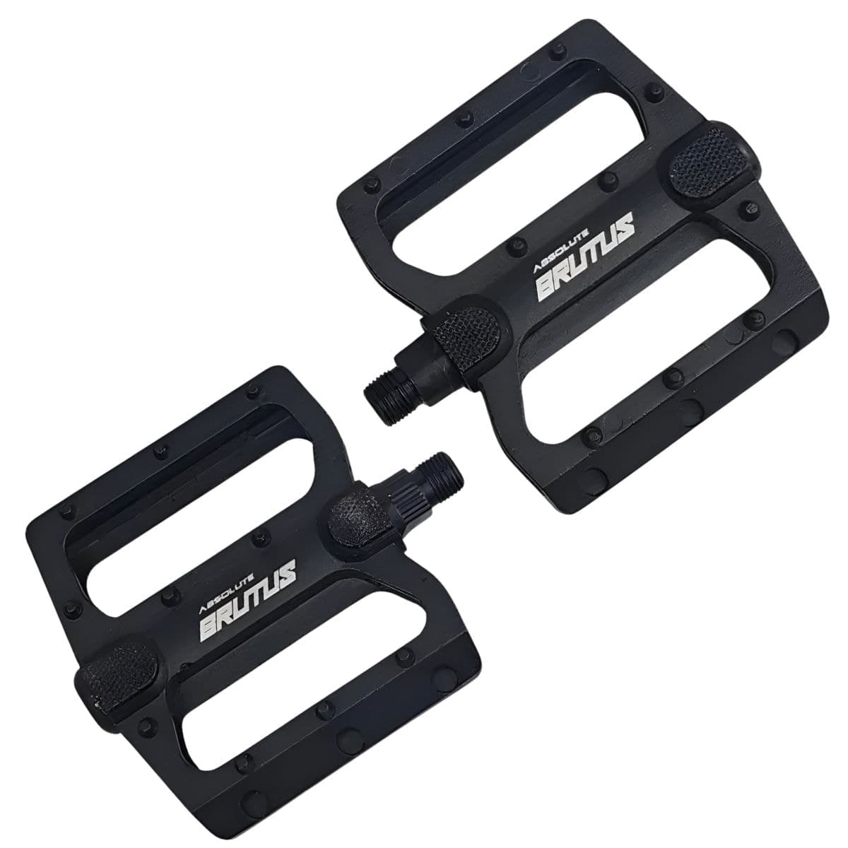 Pedal Bike Absolute Brutus Flat Plataforma Inglês 9/16 Alumínio Preto