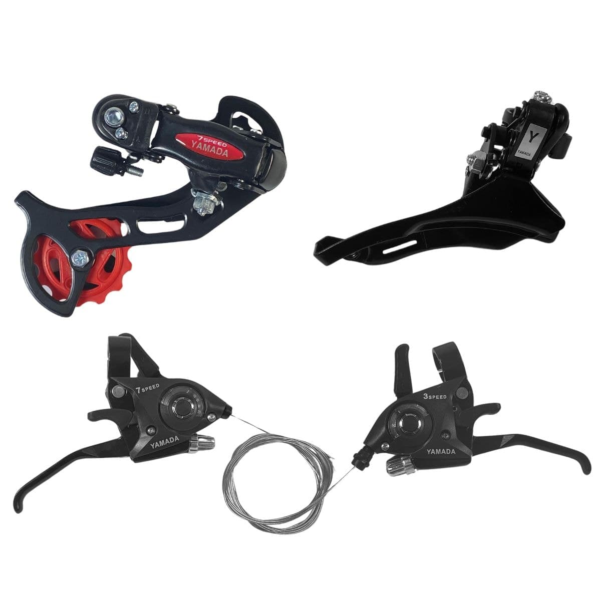 Kit Cambio Yamada 21 Velocidade Preto