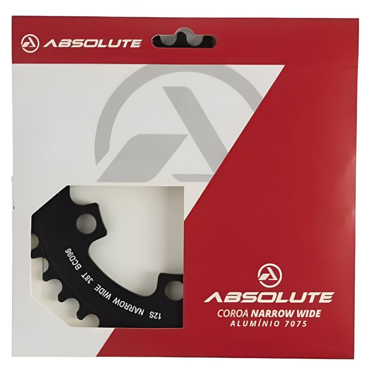 Coroa Single Absolute 38 Dentes Alumínio BCD 96 Assimétrico