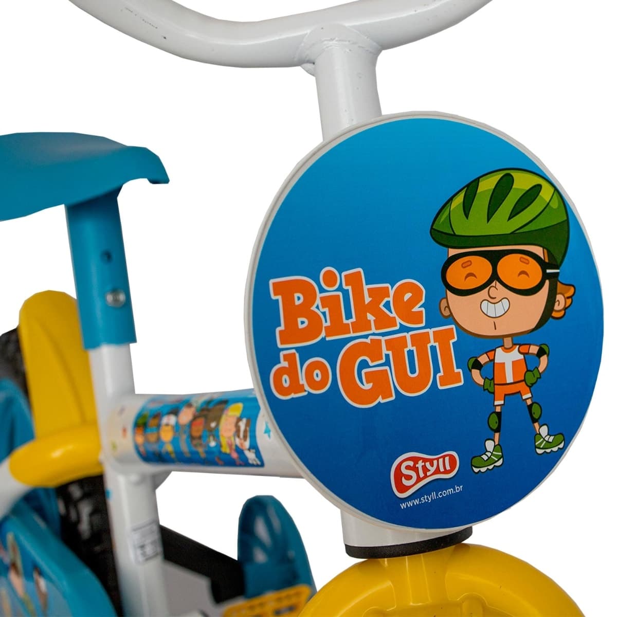 Bicicleta Aro 12 Styll Clubinho Salva Vidas