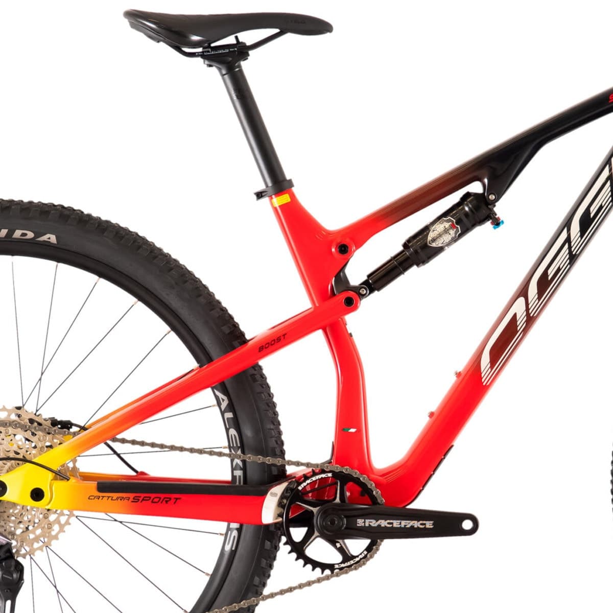 Bicicleta Aro 29 Oggi Cattura Sport Deore 12v Carbono Preto Vermelho
