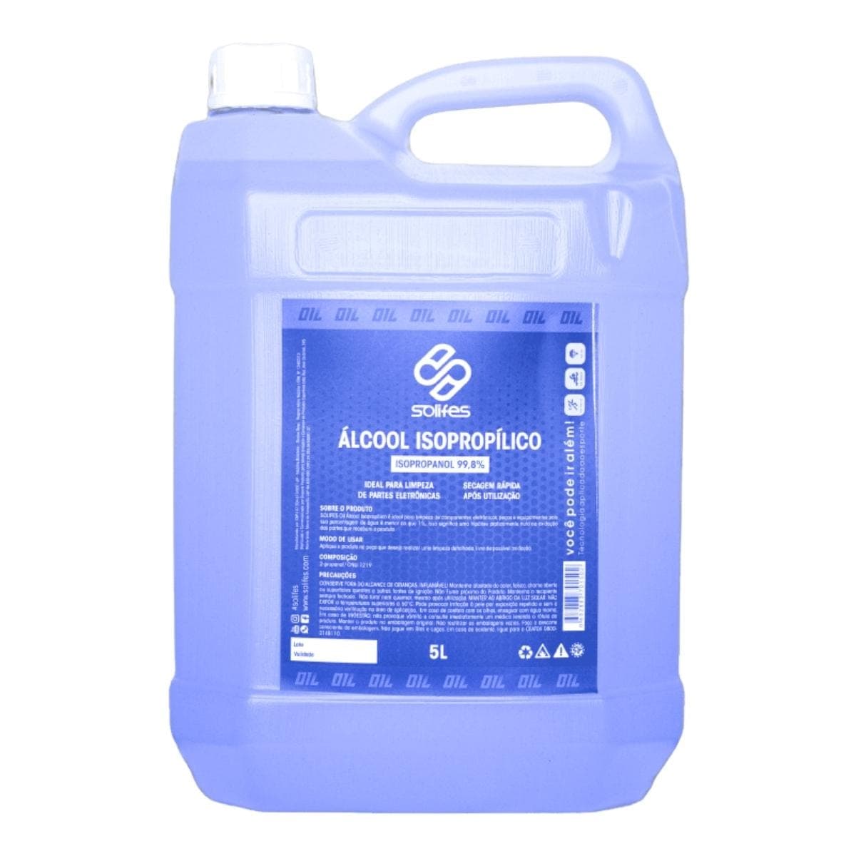 Álcool Isopropílico Solifes 5L