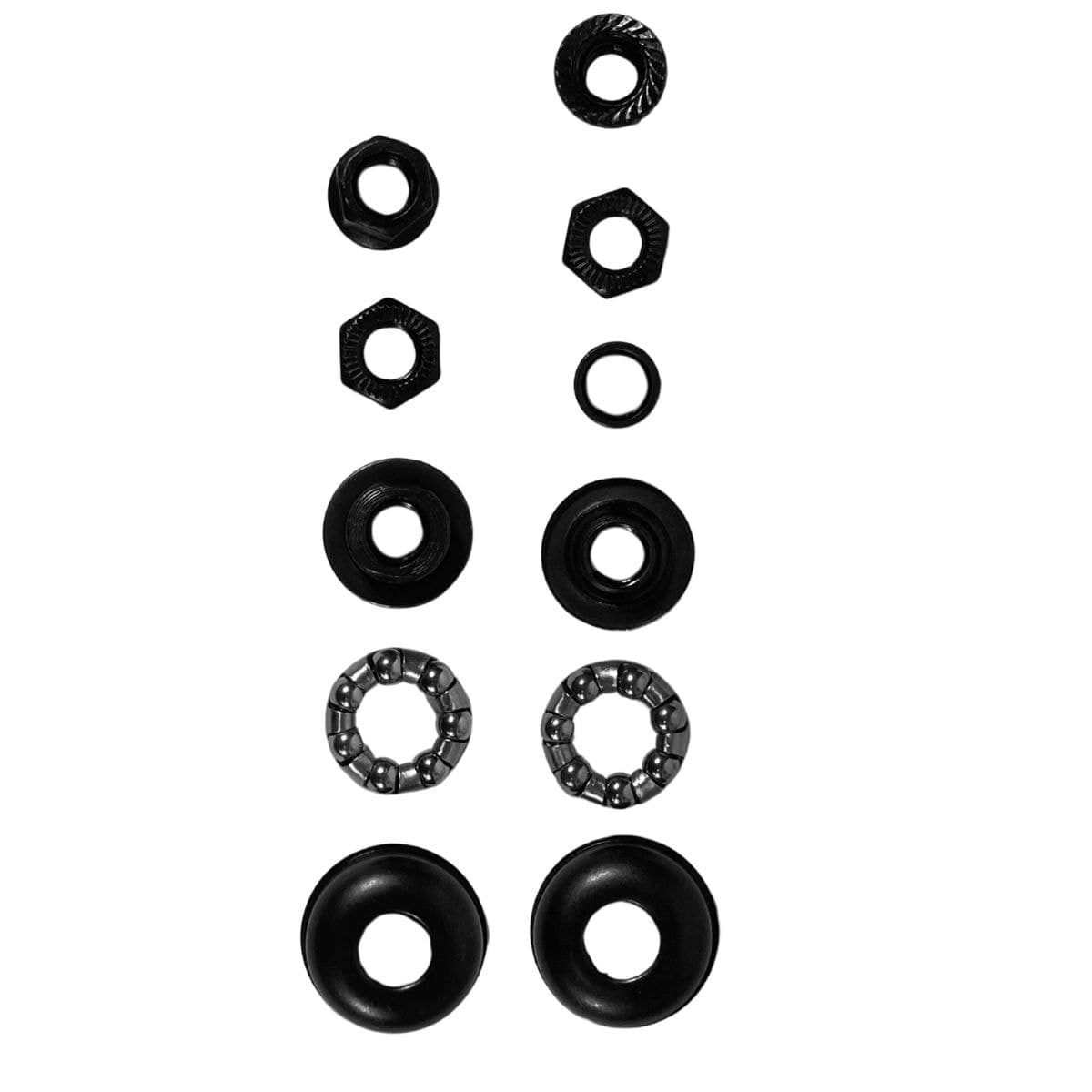 Eixo Traseiro WG 180mm Aço Preto Grosso 3/8 ( 10 Unidades )