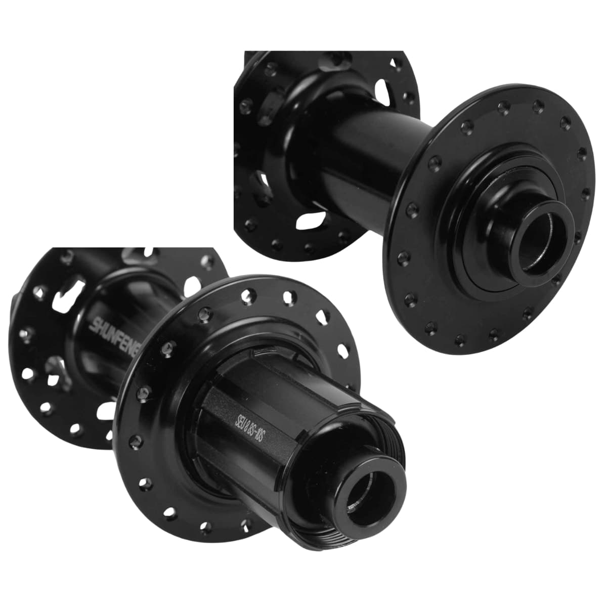 Cubo Alumínio Shun Feng Cassete 32 Furos Preto
