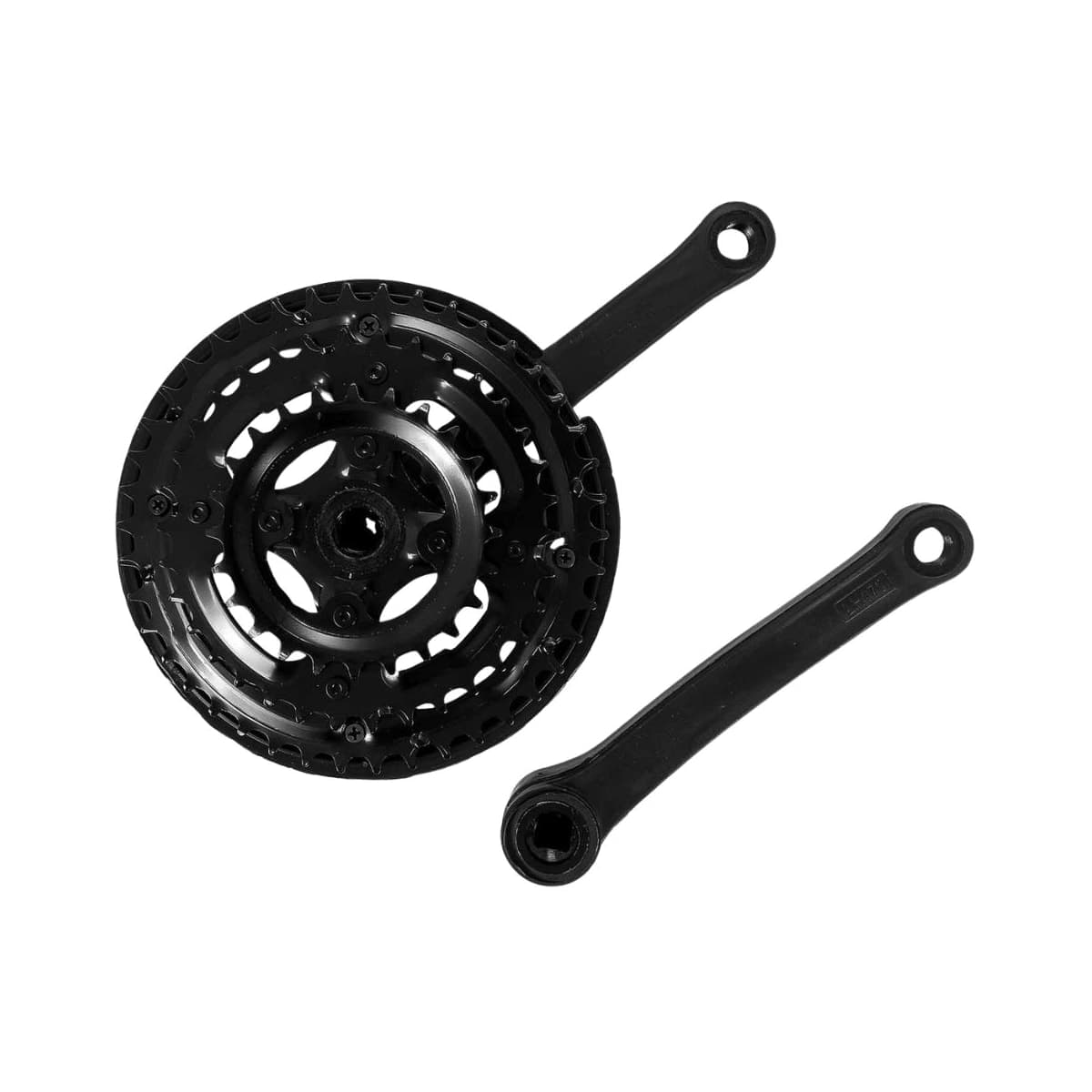 Pedivela Aço Triplo Nitrus 24/34/42D Preto 170mm Protetor