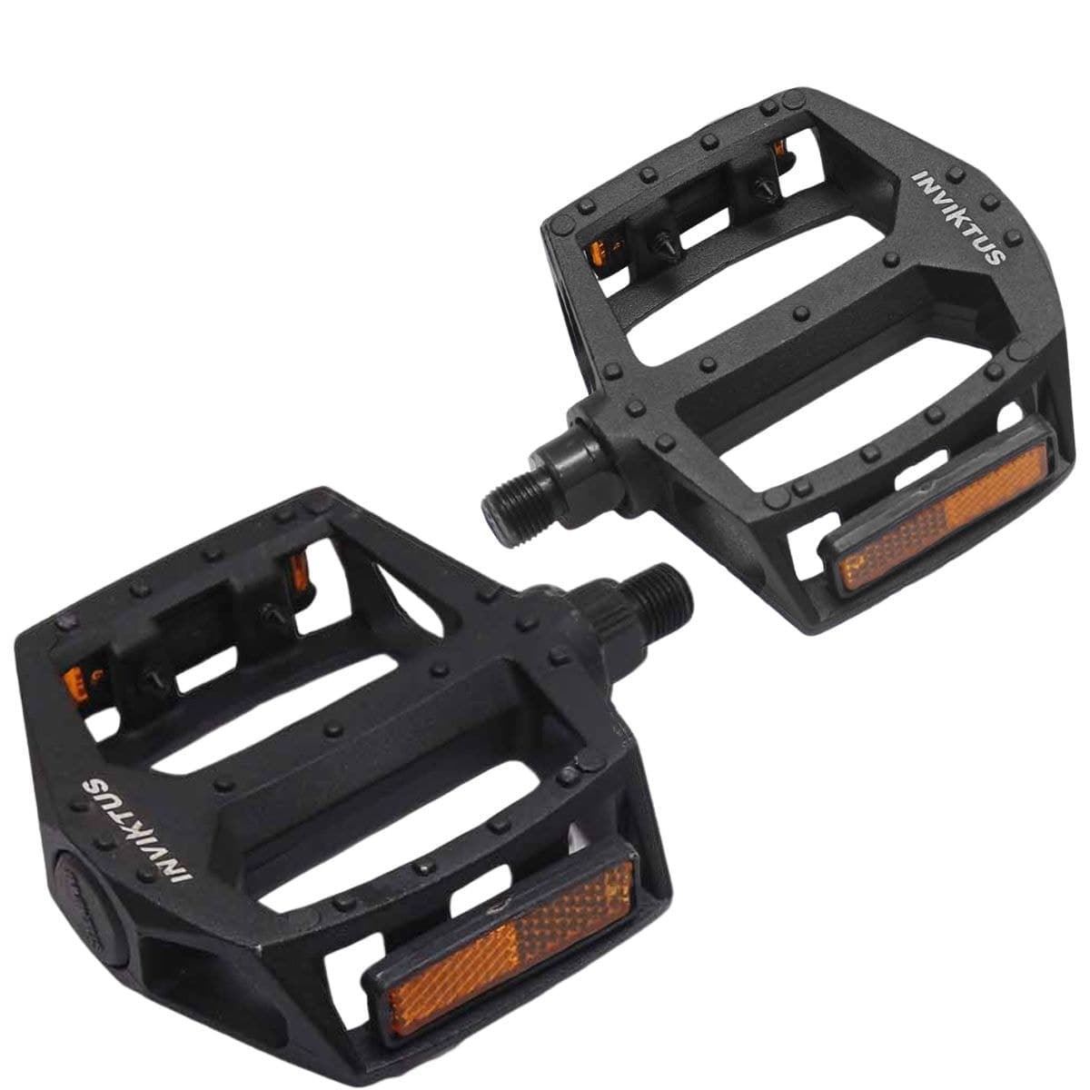 Pedal Bike Inviktus Plataforma Sueco 1/2 Alumínio Preto