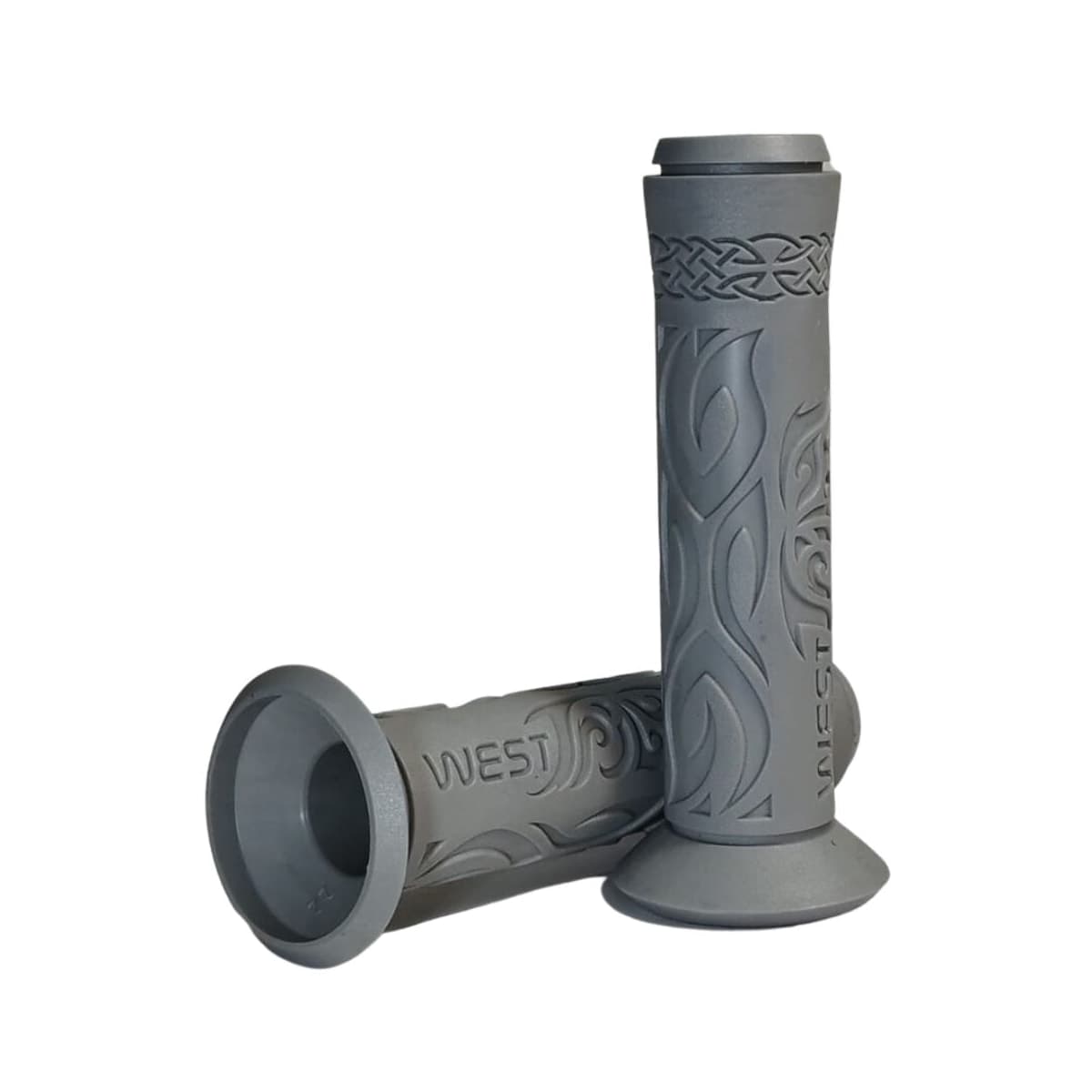 Manopla Bike Wester Tribal Borracha 130mm