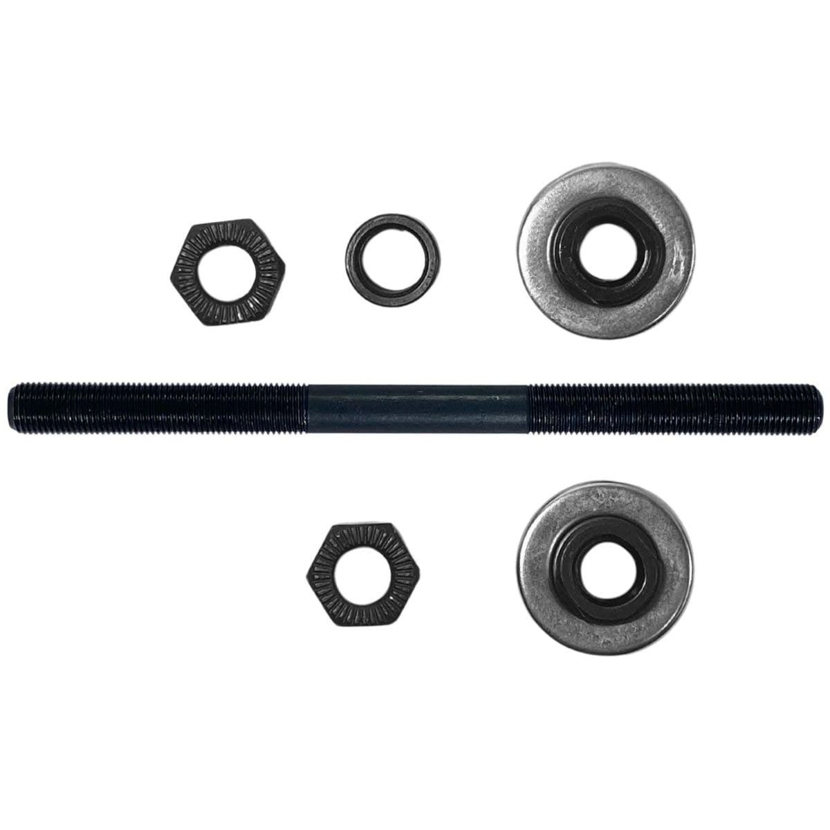 Eixo Traseiro Logan 145mm Aço Preto Grosso 3/8
