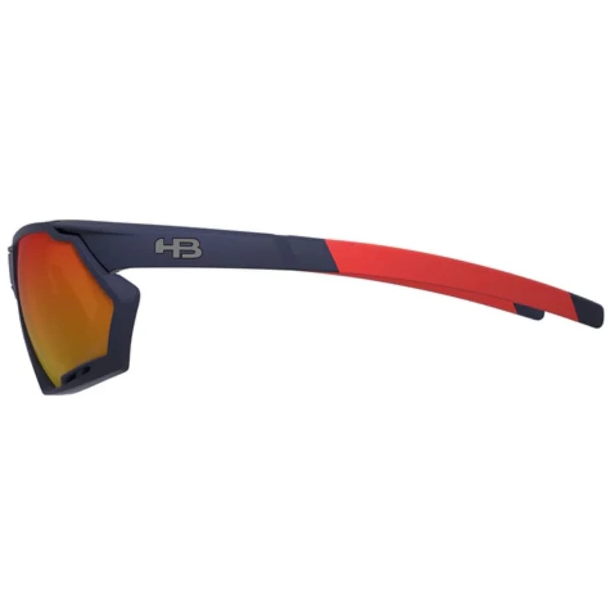 Oculos Ciclismo HB Rush Matte Navy Multi Red