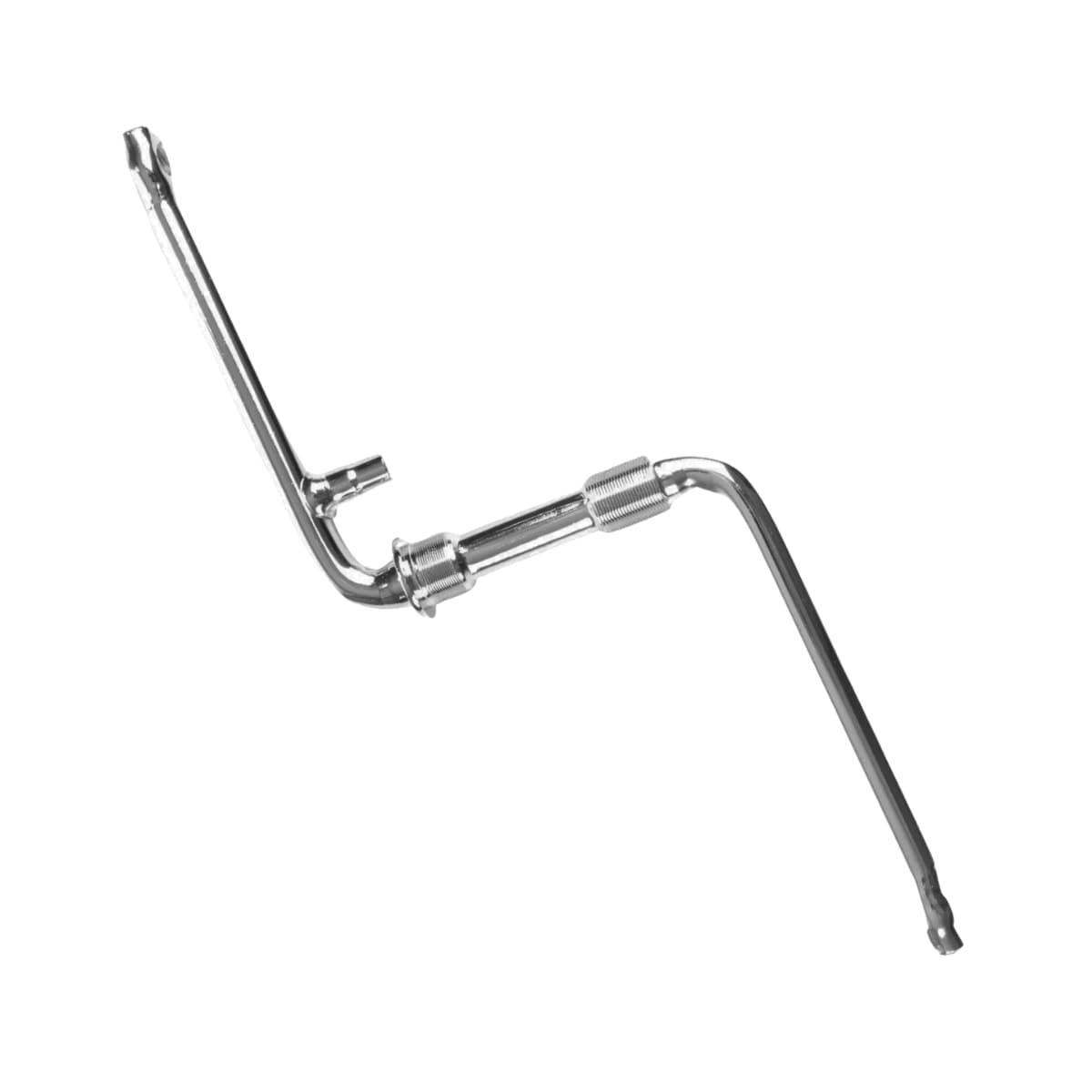 Pedivela Aço Monobloco Logan 165mm Cromado