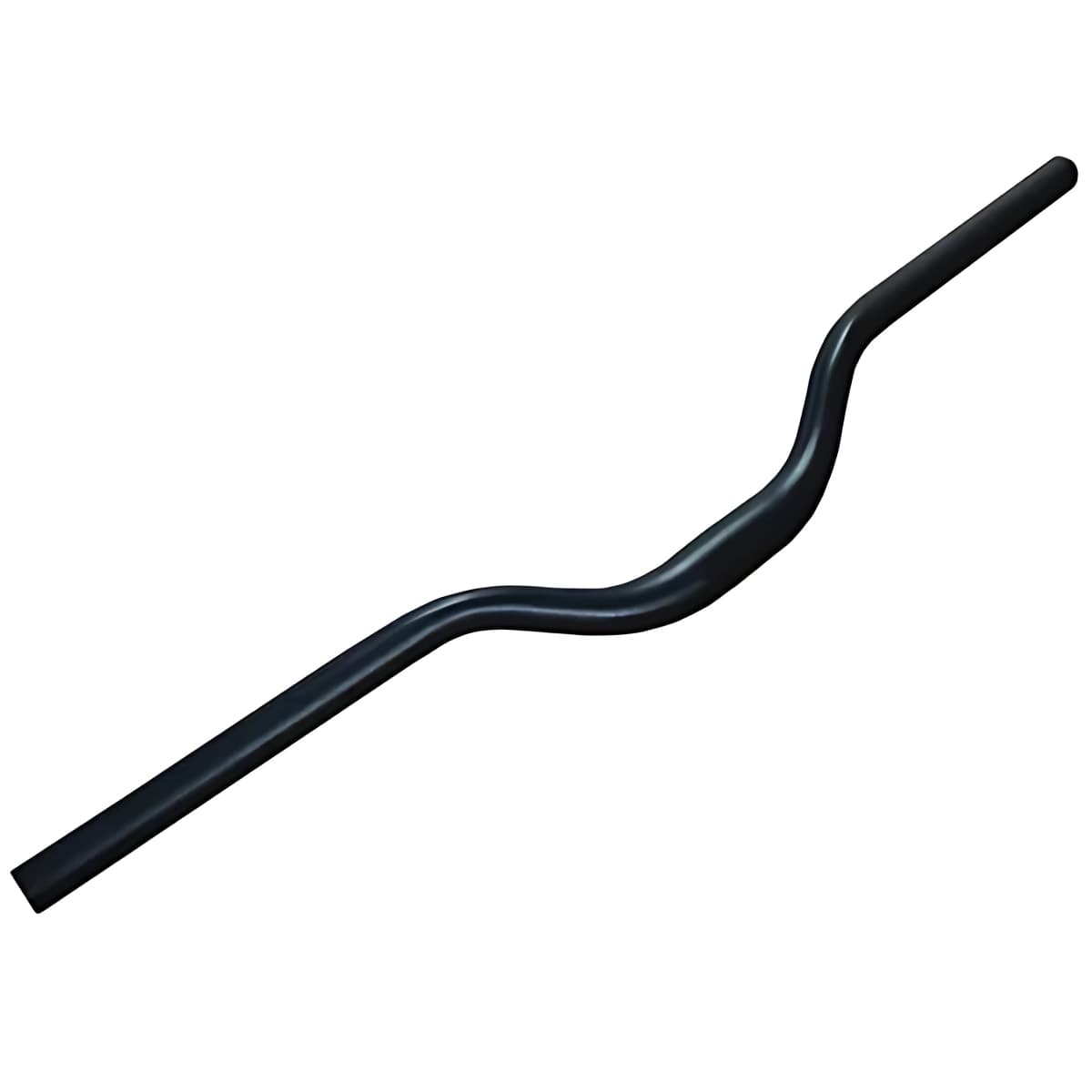 Guidão MTB Aço LTX Rise Preto Curvo