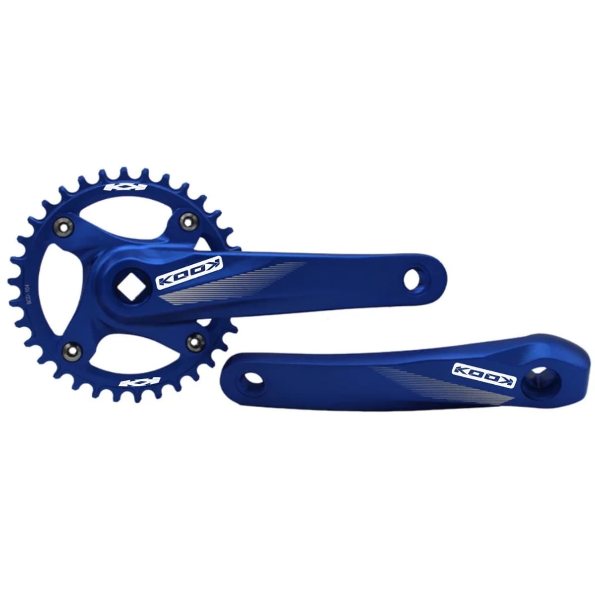 Pedivela Alumínio Single Kook 34 Dentes 170mm