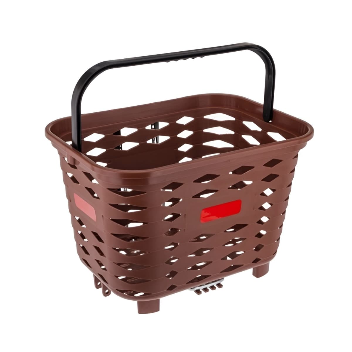 Cesta de Bicicleta Coletiva Kalf KF412 Marrom Dianteira