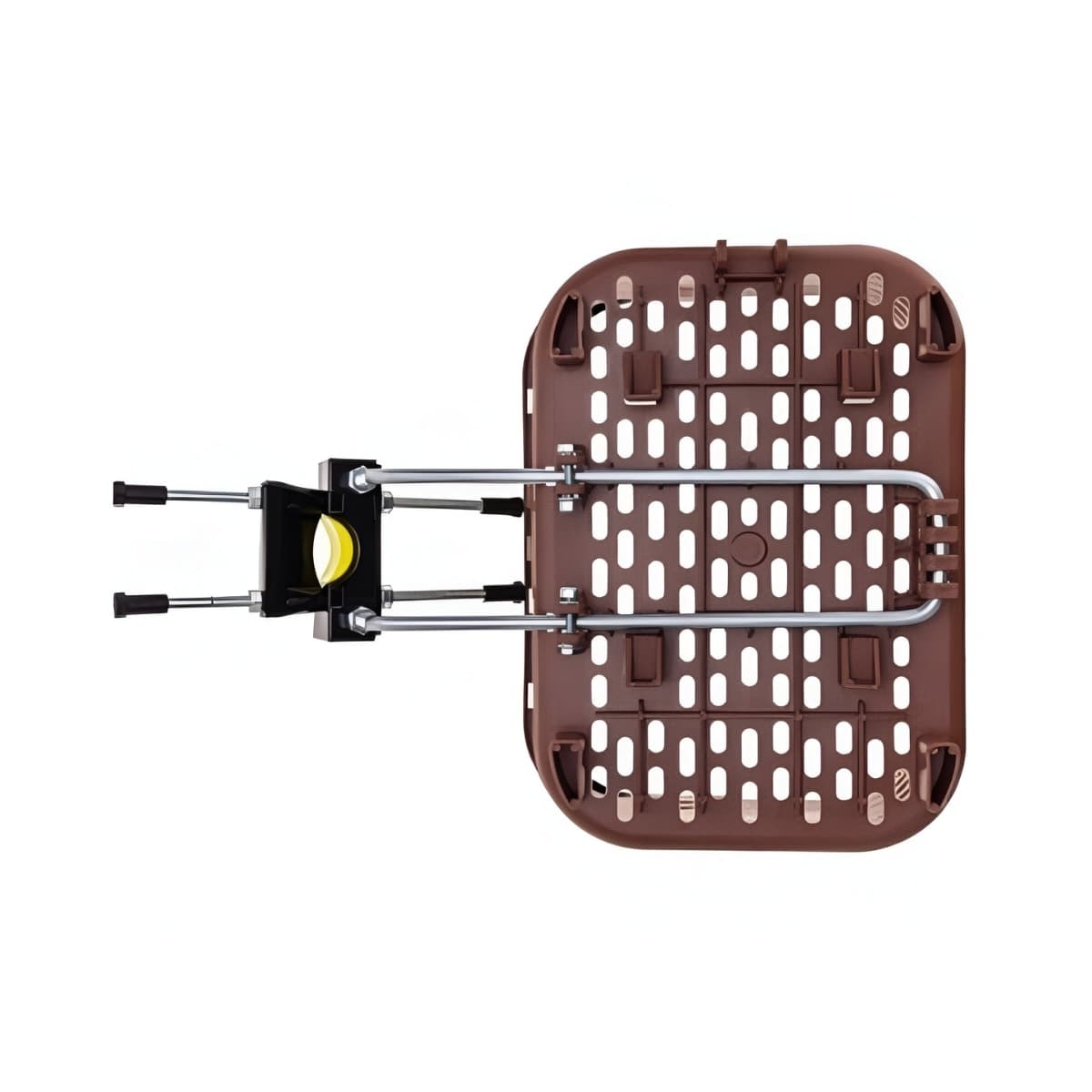 Cesta de Bicicleta Coletiva Kalf KF415 Marrom Dianteira