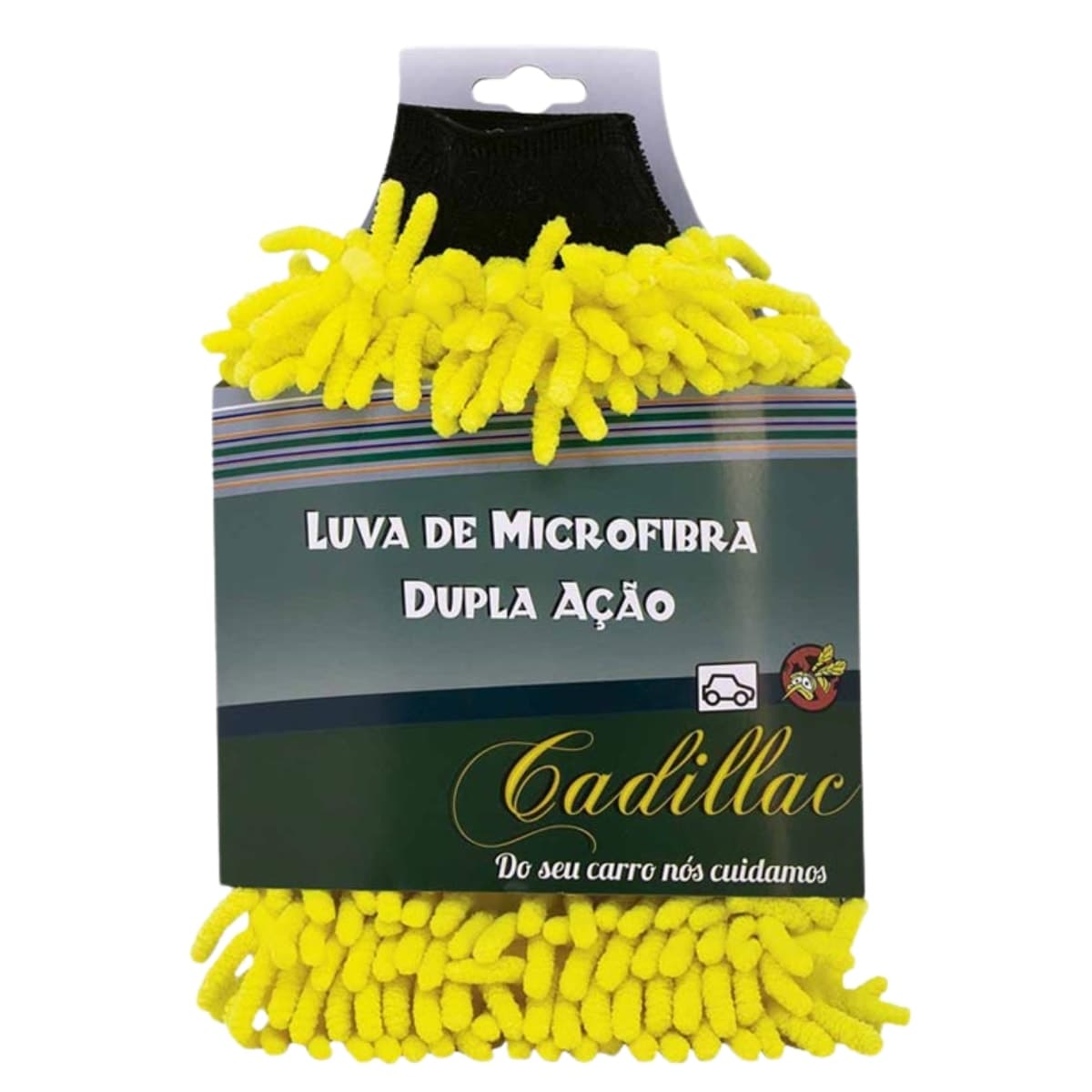 Luva Microfibra Cadillac Dupla Ação Remoção Insetos