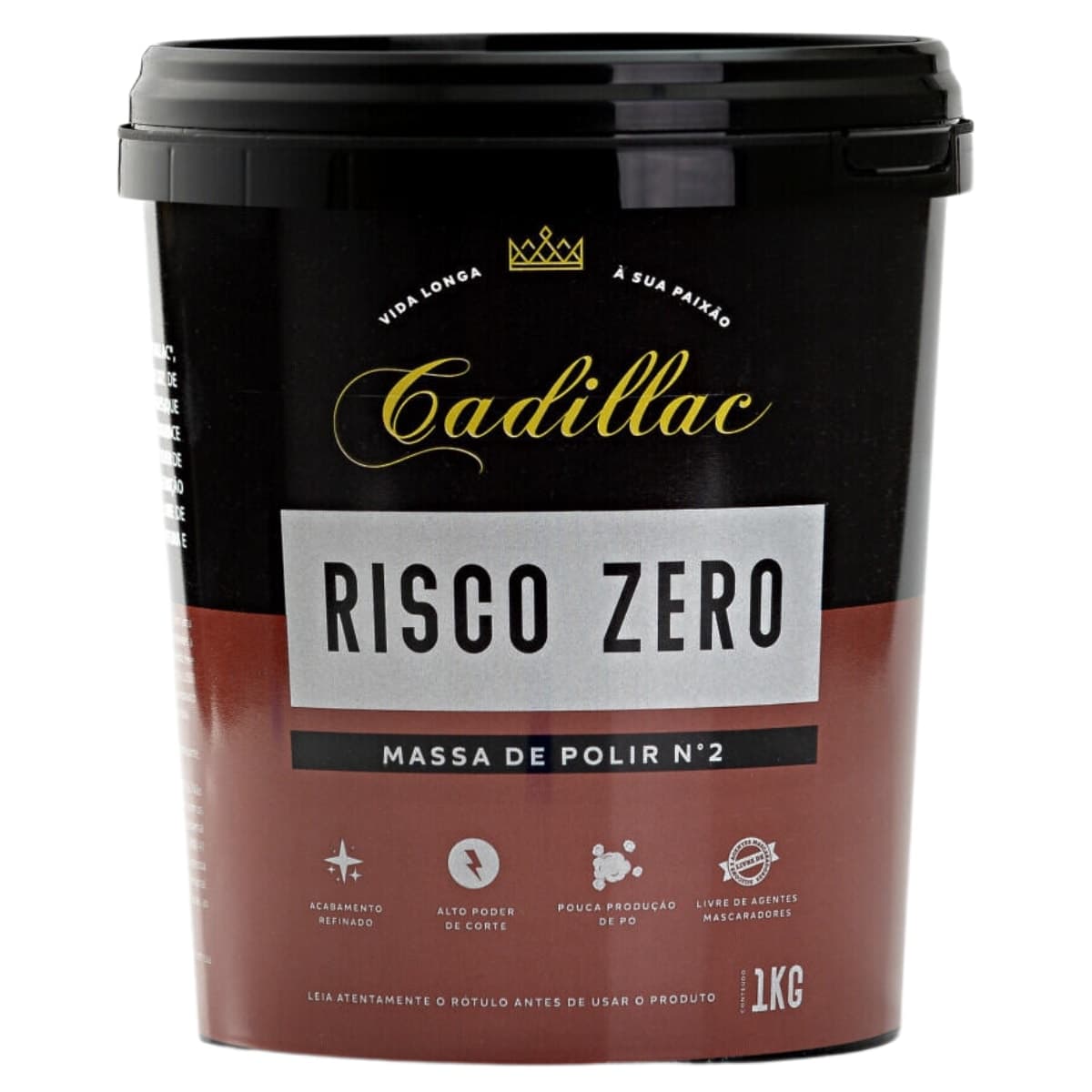 Massa de Polir Cadillac Risco Zero 1KG