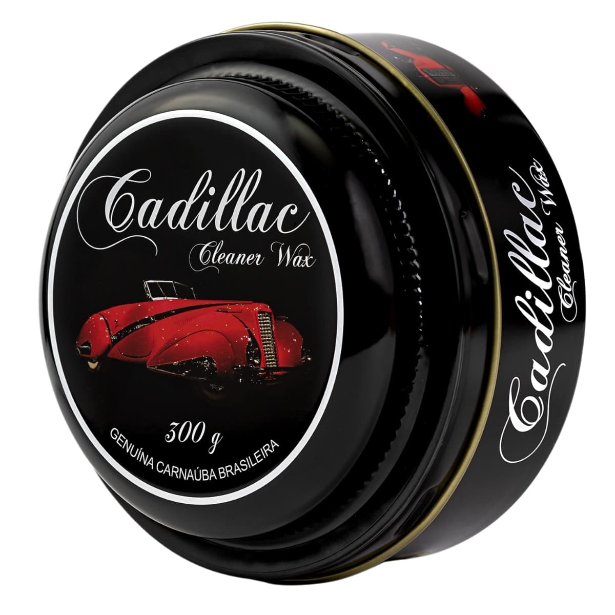 Cera Cadillac Cleaner Wax 300g com Aplicador
