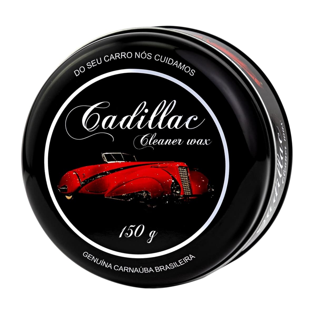 Cera Cadillac Cleaner Wax 150g com Aplicador
