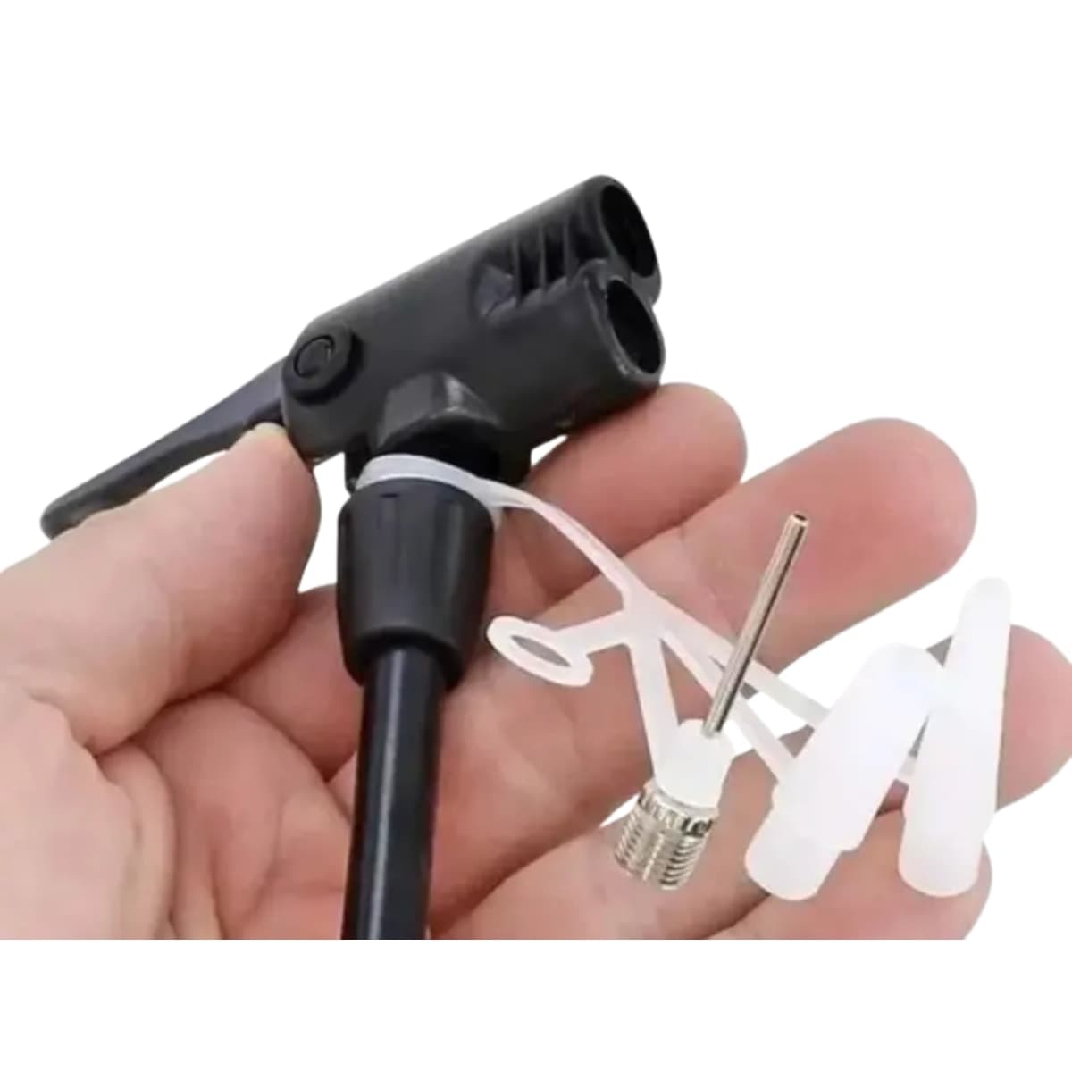 Bomba de Ar Oficina Bicicleta Absolute Bico Duplo