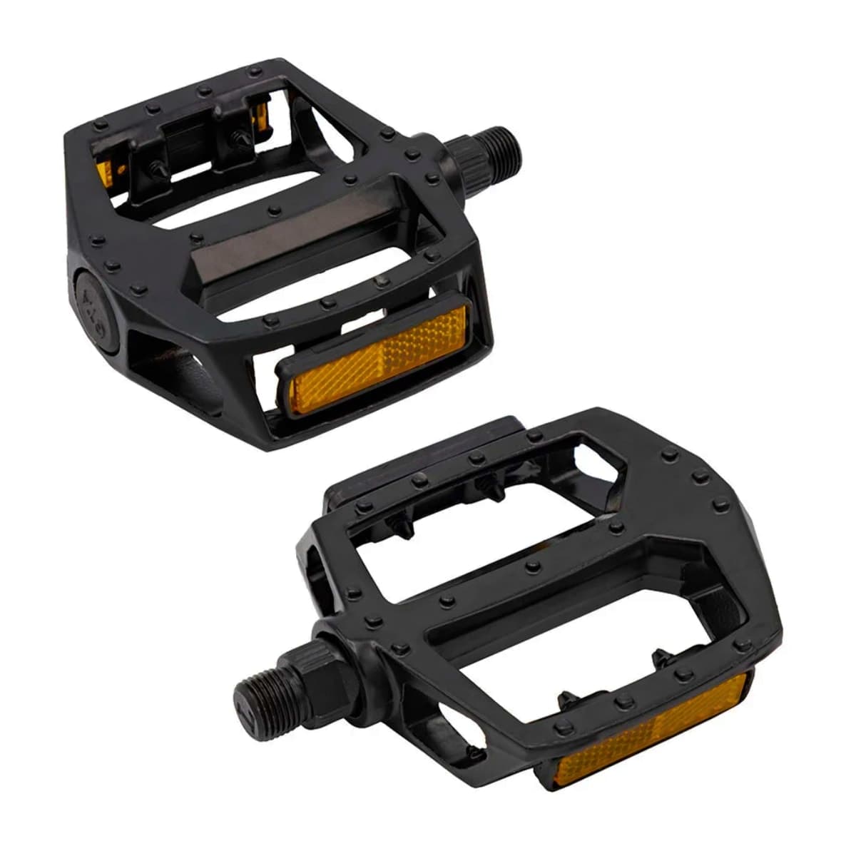 Pedal Bike GTA Plataforma Sueco 1/2 Alumínio Preto