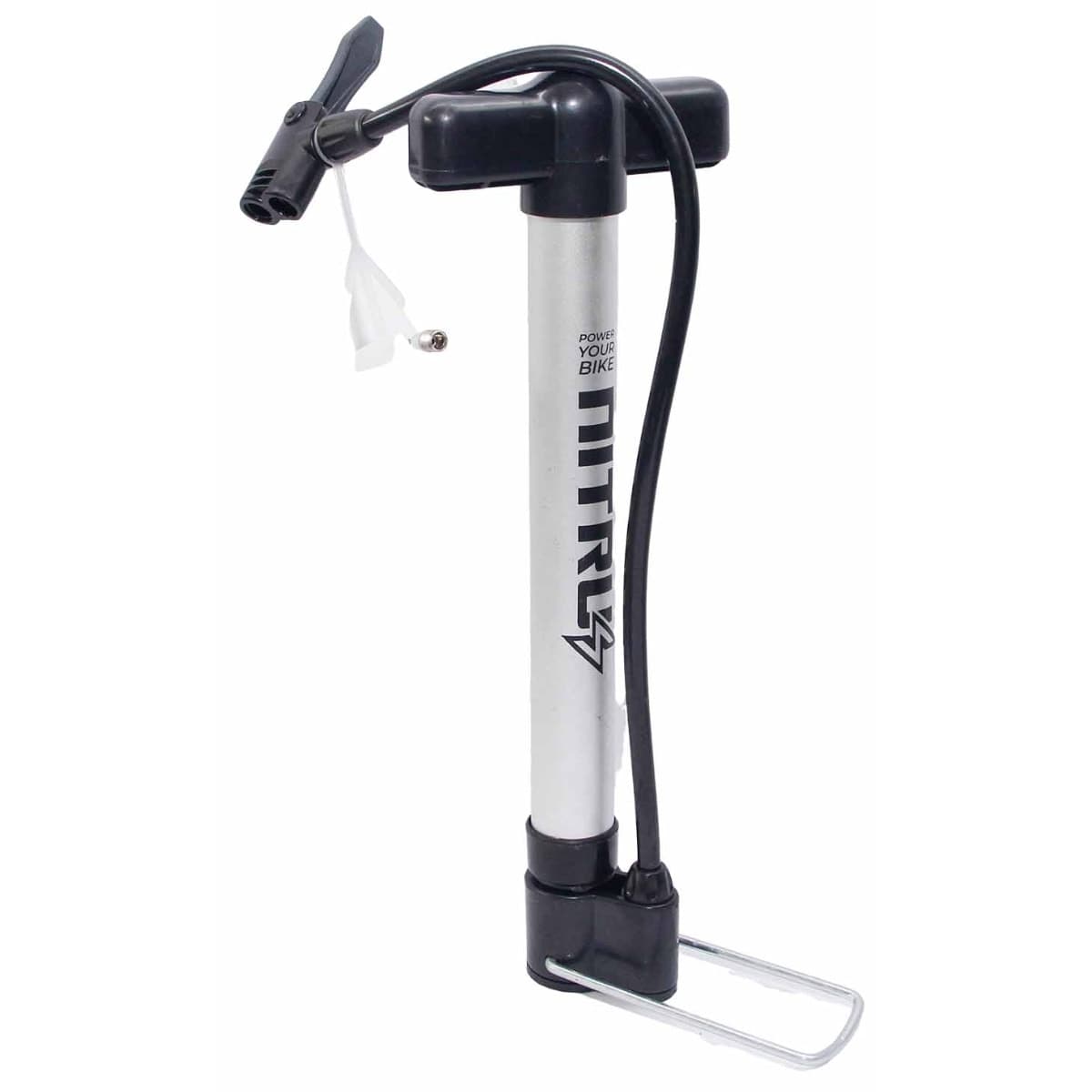 Bomba de Ar Oficina Bicicleta Nitrus Bico Duplo