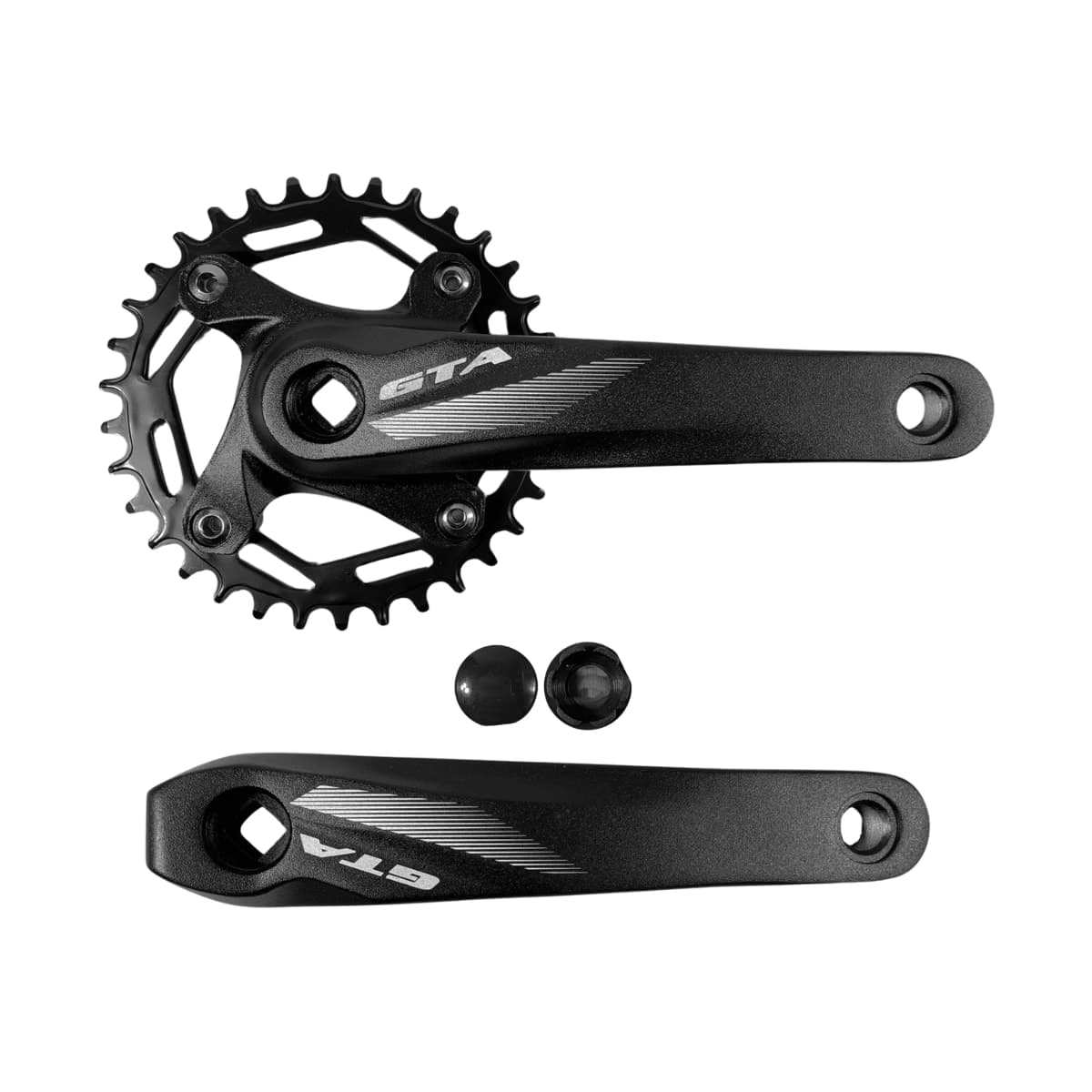 Pedivela Aço Single GTA 34D Preto 170mm