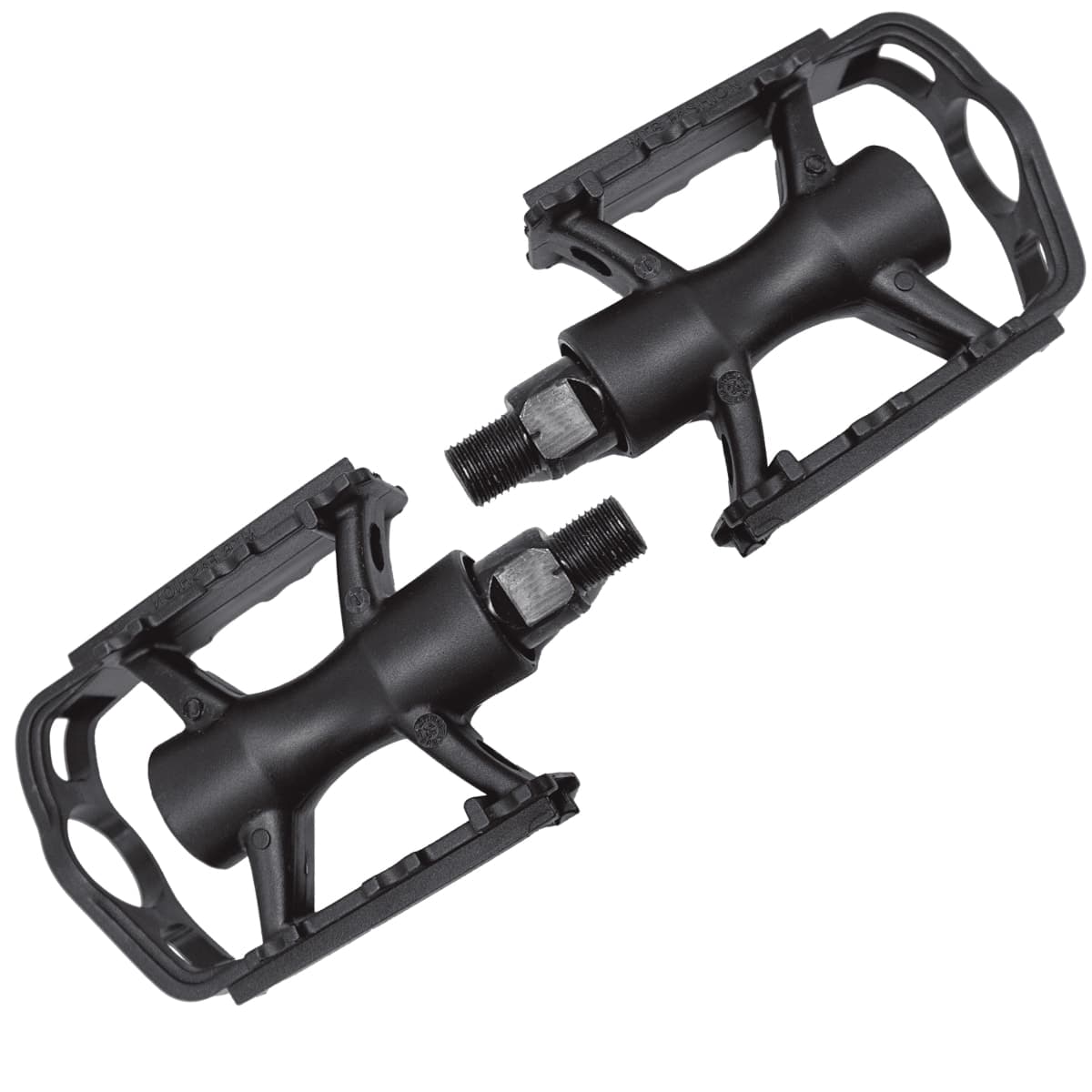 Pedal Bike Metalciclo MTB Inglês 9/16 Nylon Preto