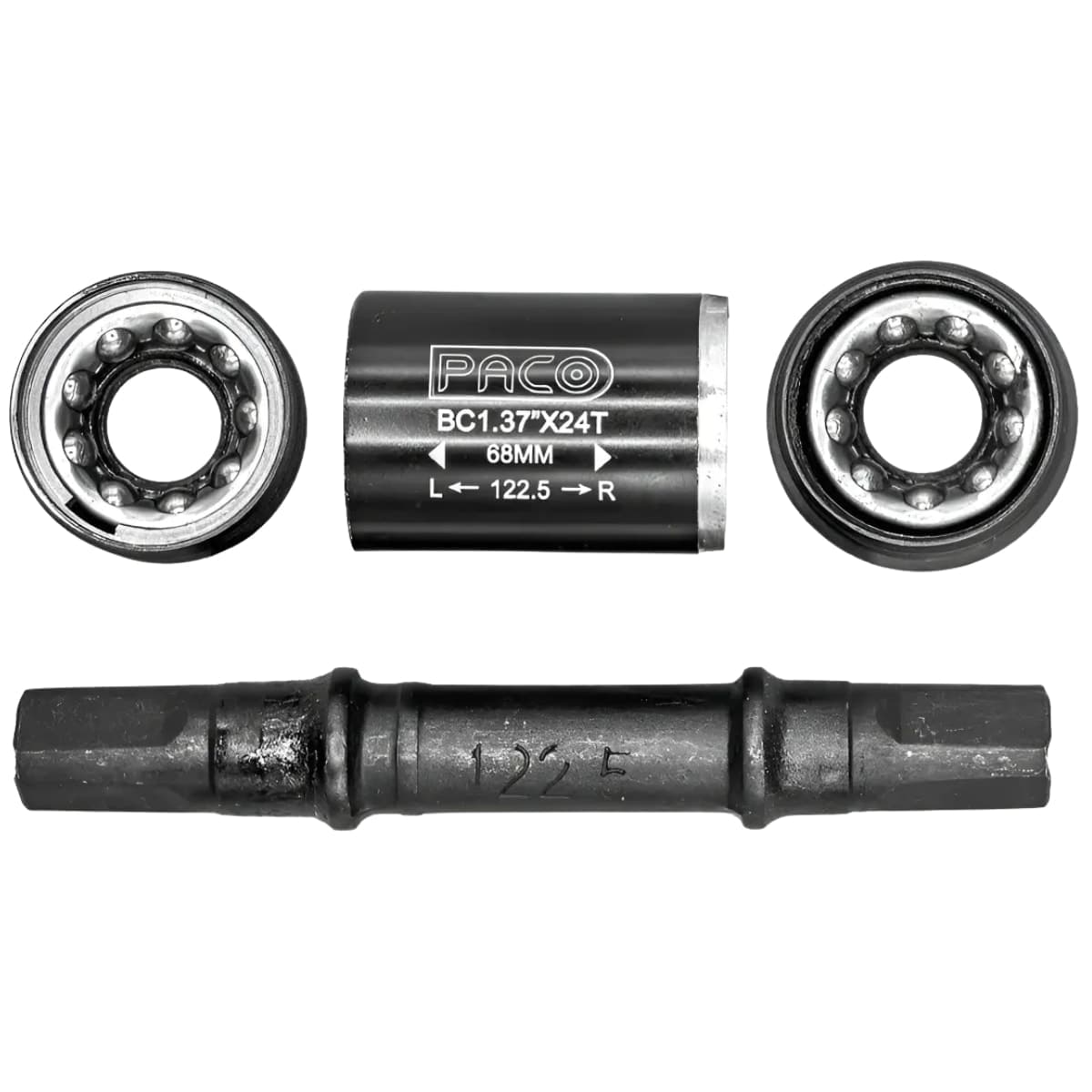 Movimento Central Paco 34,7mm Semi Selado 122,5mm
