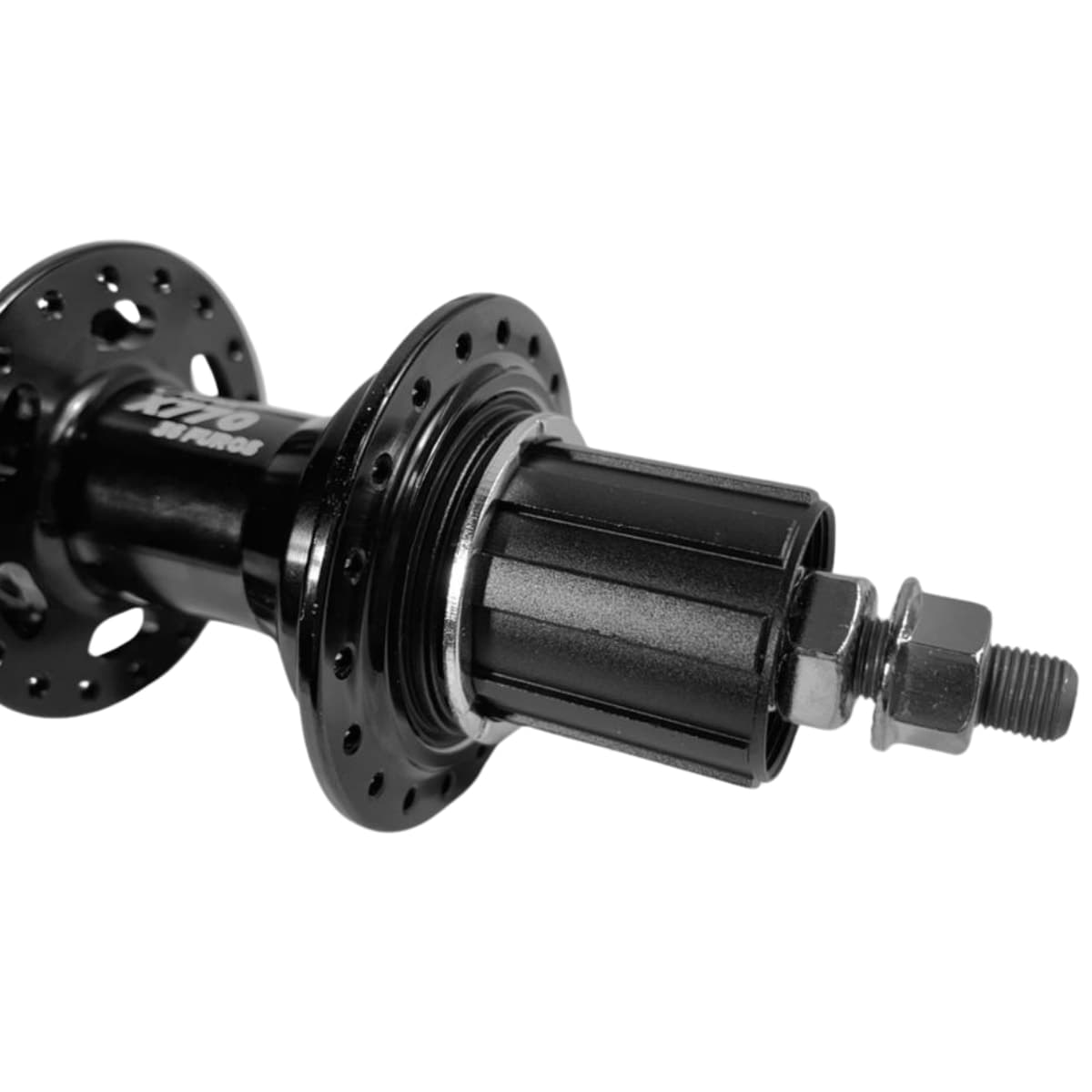 Cubo Alumínio Viper Cassete 36 Furos Com Porca