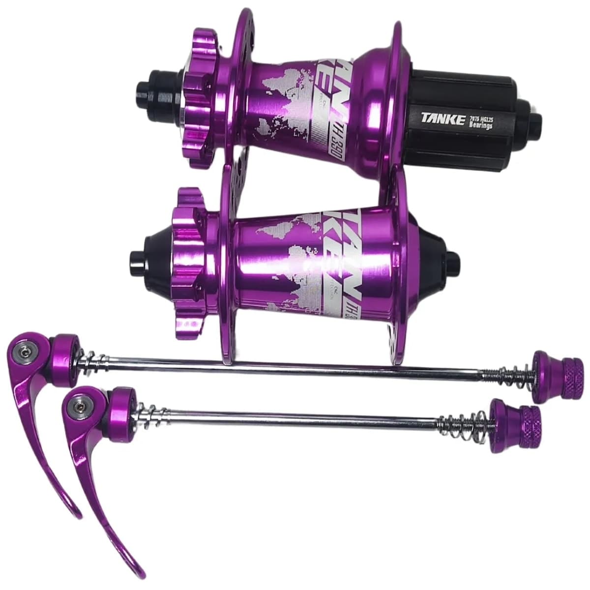 Cubo Alumínio Tanke TH390 Cassete 36 Furos Barulhento Roxo