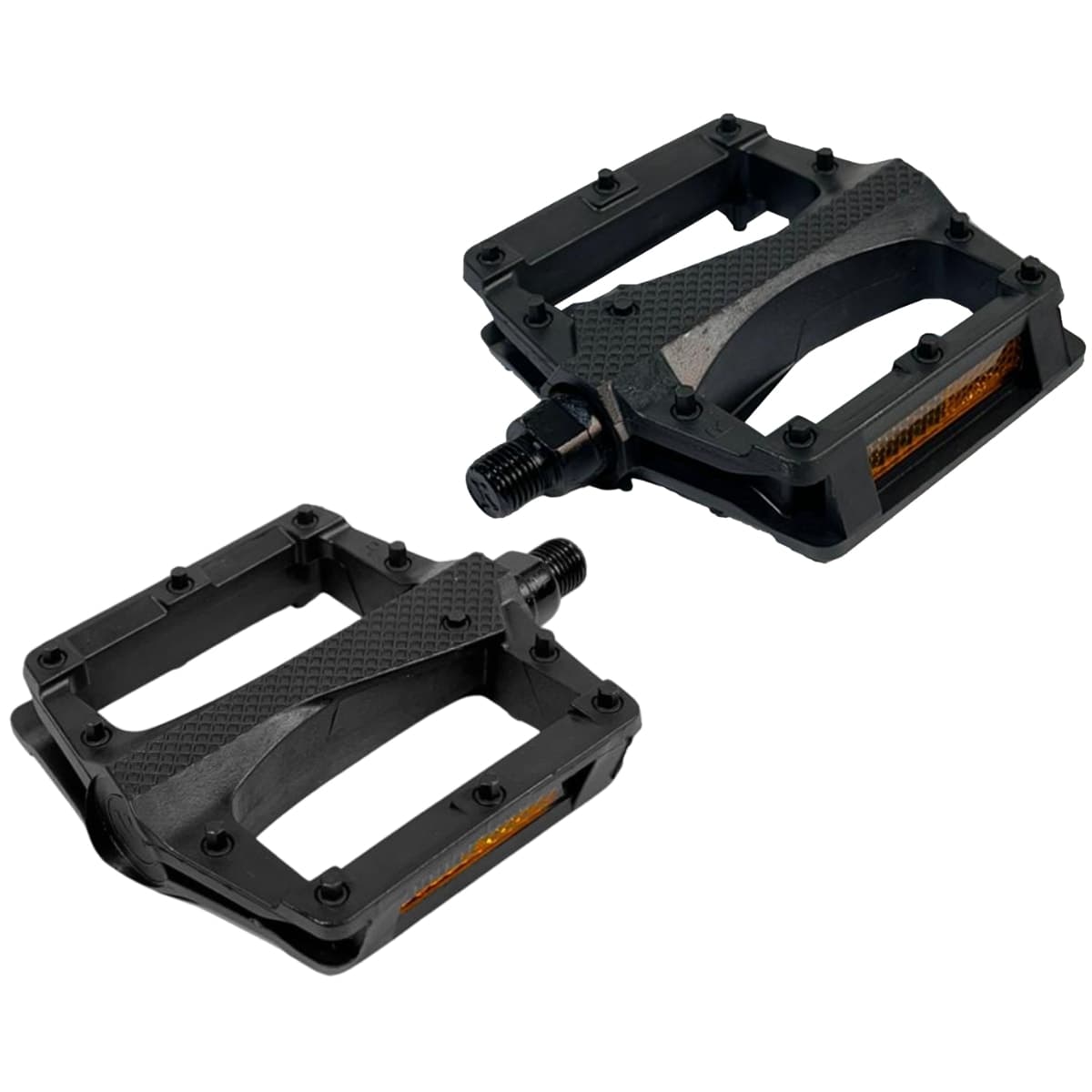 Pedal Bike Garra7 Plataforma Sueco 1/2 Bucha Nylon Preto