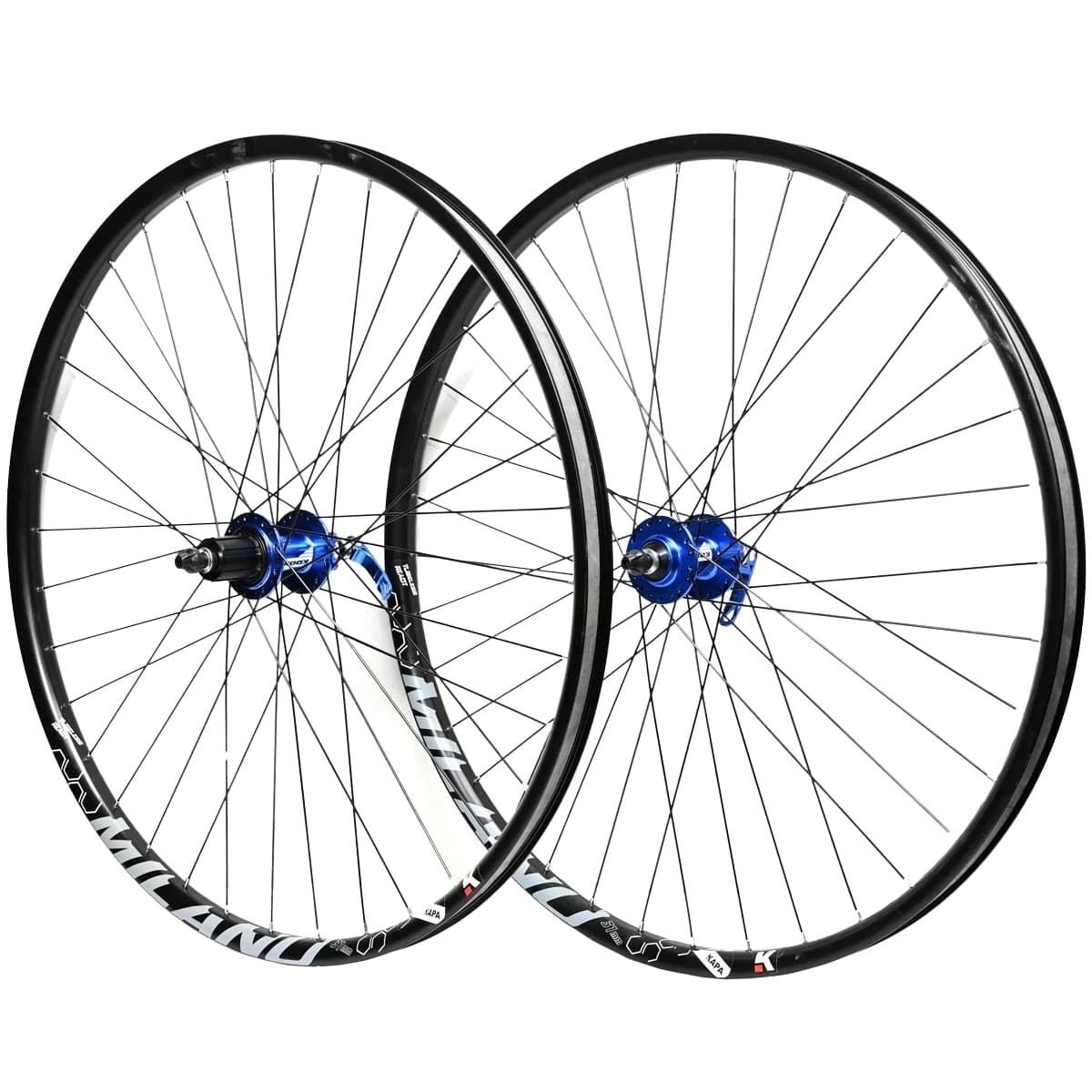 Par Rodas 29 Cubos Kook 36 Furos Aros KAPA Milano Tubeless