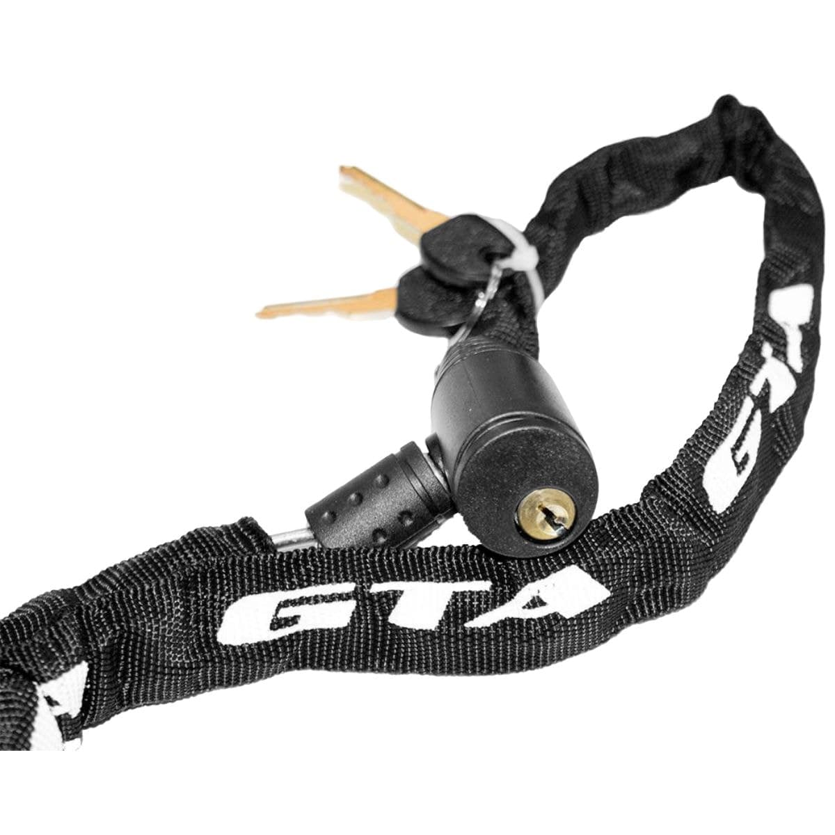 Cadeado de Bicicleta Corrente GTA Com Chave 3,5mm X 1M