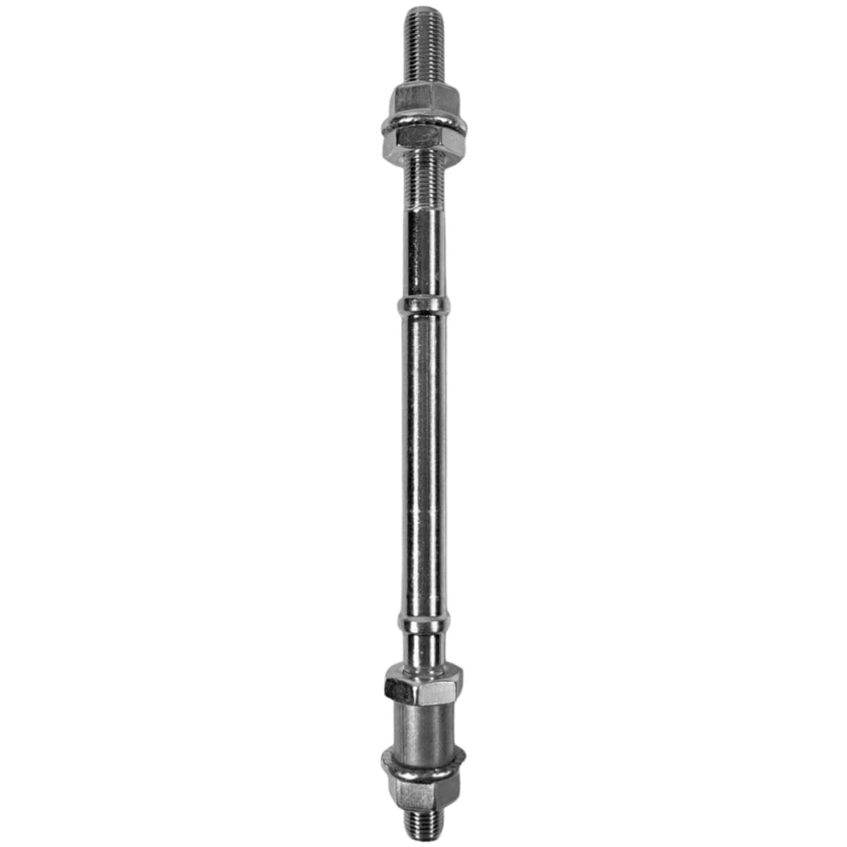 Eixo Traseiro Nek 185mm Aço Zincado Grosso 3/8 Com Batente