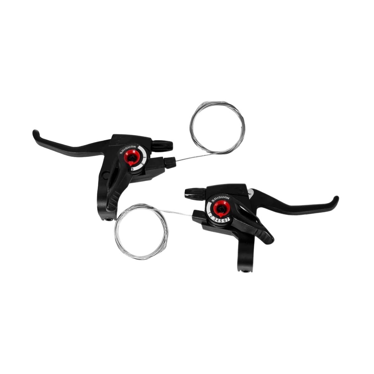 Alavanca Cambio Ez-Fire Saiguan Twist Shift 21 Marchas Index Nylon