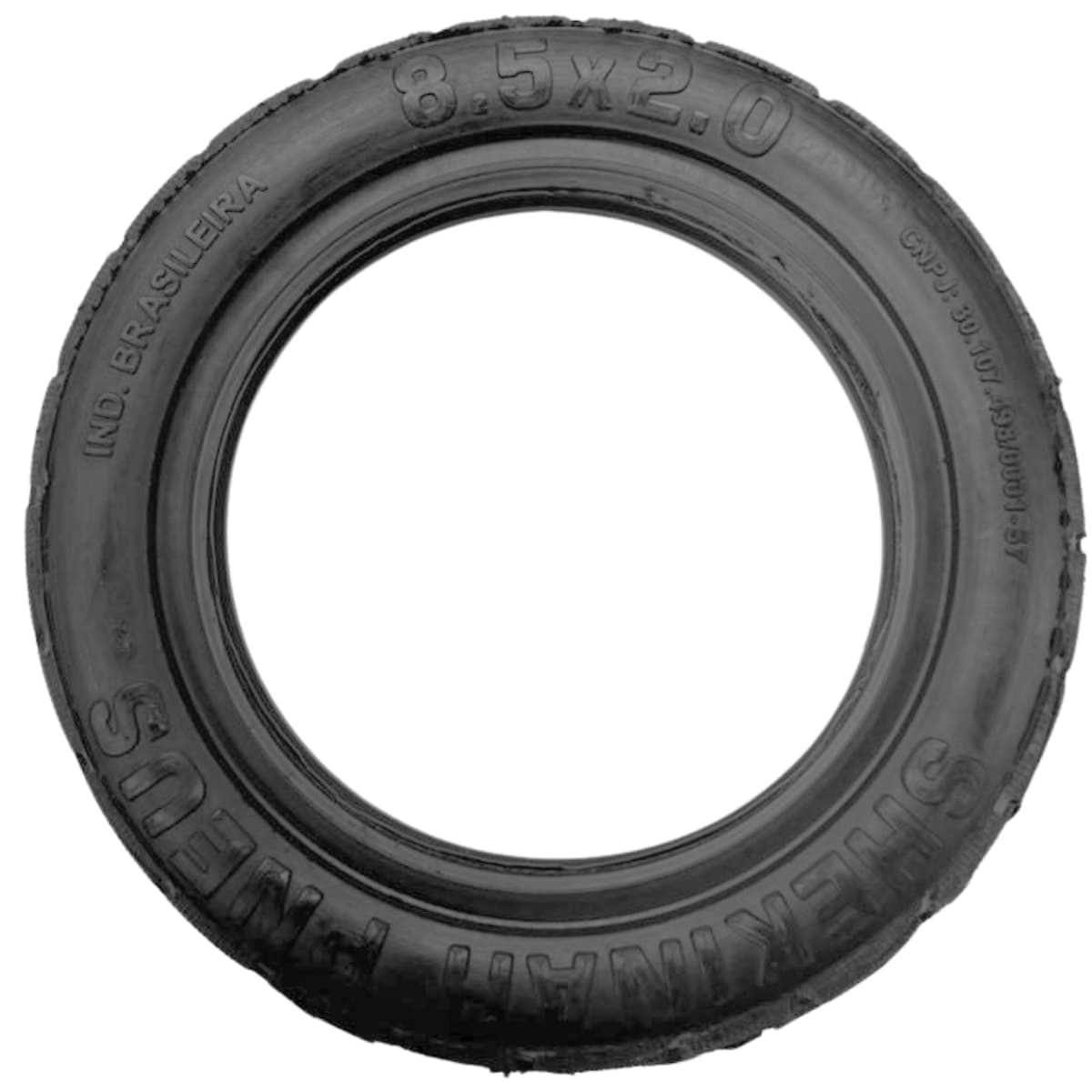 Pneu 8.5x2.0 Importado Maciço Patinete Elétrico