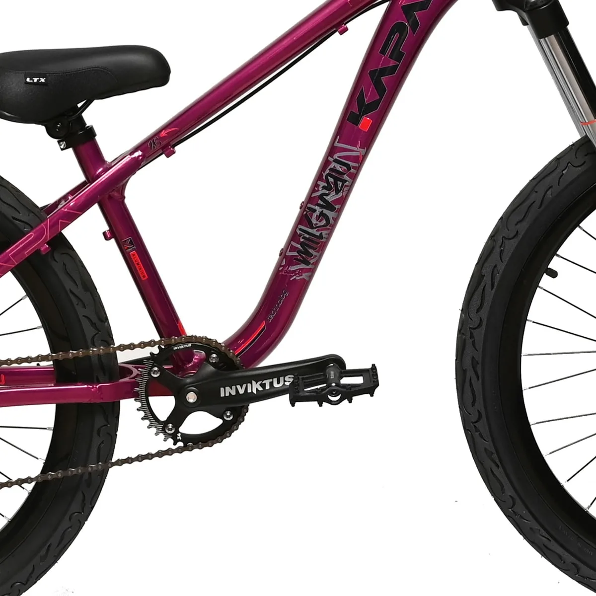 Bicicleta Kapa Mil Grau Aro 26 Freeride Single Speed Roxa Especial