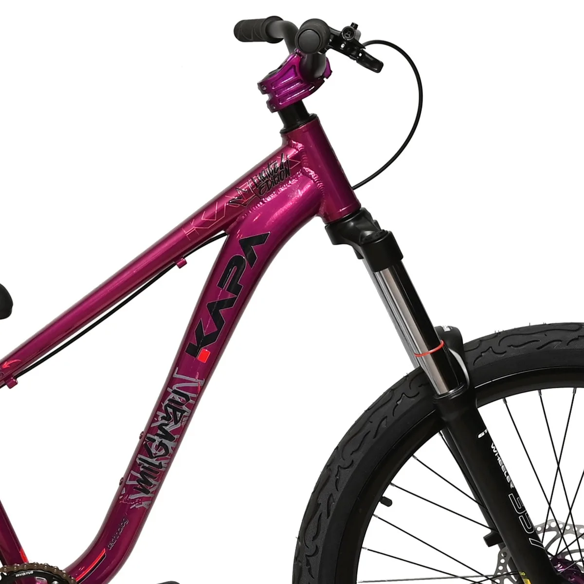 Bicicleta Kapa Mil Grau Aro 26 Freeride Single Speed Roxa Especial